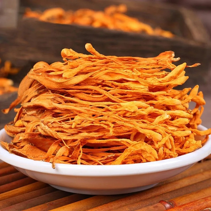 250g Chinesische Tradition Bio Cordyceps Sinensis Getrockneter Pilz