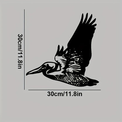 Pelican Metal Wall Art,Metal Wall Art Interior Decoration, Home Office Wall