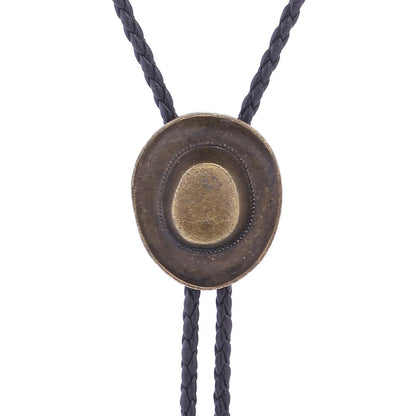 Men Bolo Ties Cowboy Adjustable Cacique Women Western Rodeo Dance Neckties 3.5cm
