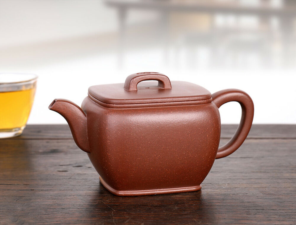 240cc中国宜兴手工紫沙茶壶迪高清粘土韩华公福茶壶-