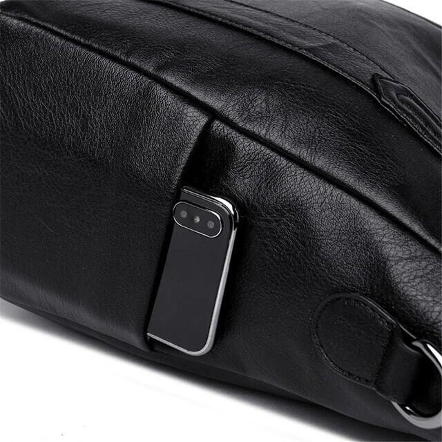 Genuine Black leather handbag for women Crossbody Shoulder BagFor Work Gift