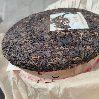 357g Yunnan Pu-erh Raw Tea Cake 2004 Banzhang Dashu Raw Pu'er Cake Tea Puerh Tea