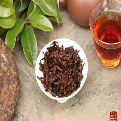 100g Ripe Tea Natural Pu-erh Tea Old Ban Zhang Shu Cha China Yunnan Black Tea