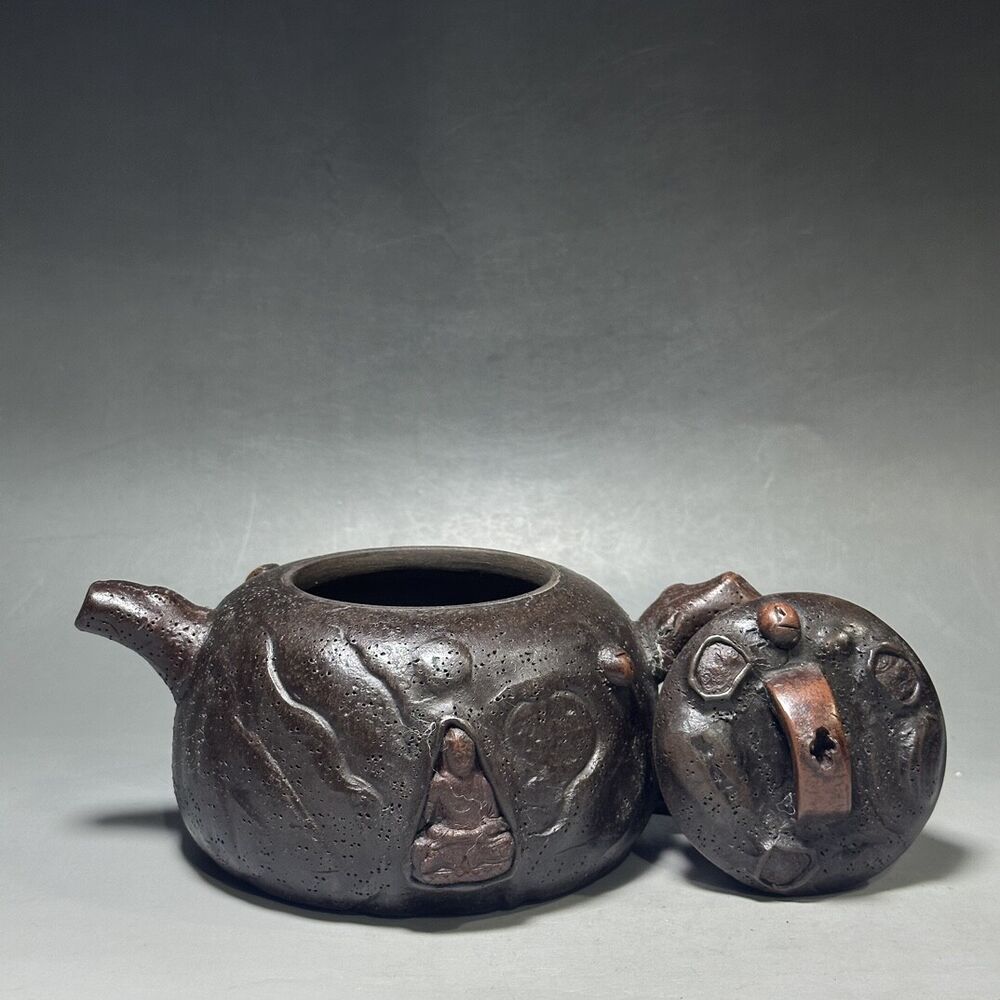 vintage chinese yixing purple clay teapot zisha ceremony teaware collection rare
