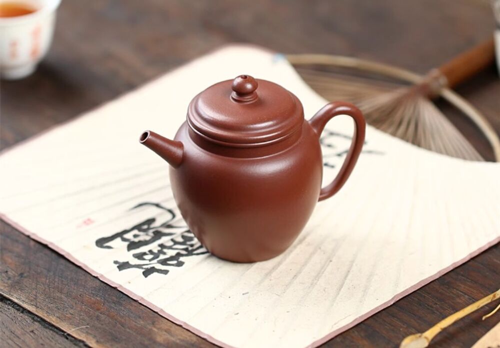 150cc chinese Yixing Handmade Zisha teapot DiCaoQingclay GongDeng Gongfu Tea Pot