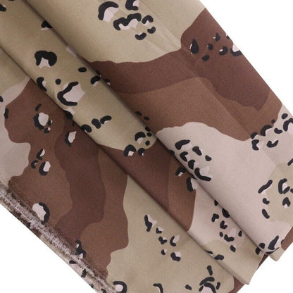 Camouflage Fabrics 1.5 Meters Polyester Cotton Hunting Desert Spot Camo Clothing