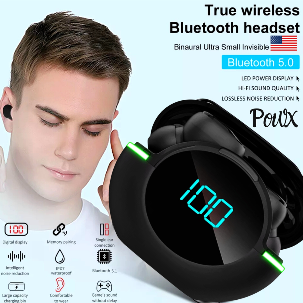 Audifonos inalambricos Bluetooth 5.0 Auriculares Para Telefonos Tablet Universal