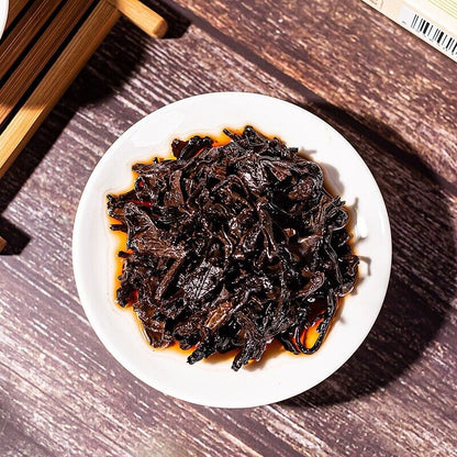 2021 Yunnan Menghai Zhong Cha Famous Classic 7581 Puerh Ripe Brick Puer Tea 250g