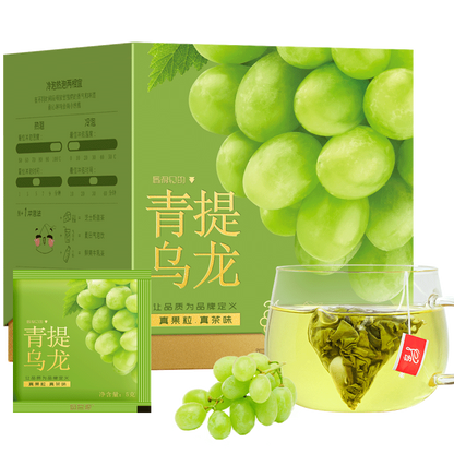 Grape Oolong Tea 75g /15 Bags Green Oolong Tea Herbal Tea Fruit Tea