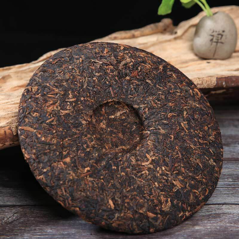 357g Dr. Pu'er Tea Royal Golden Needle Jin Zhen Gong Ting Ripe Pu-erh Tea Cake