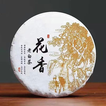 300g Fuding Organic Old White Tea Cake Shoumei White Tea High Mountain Green Tea