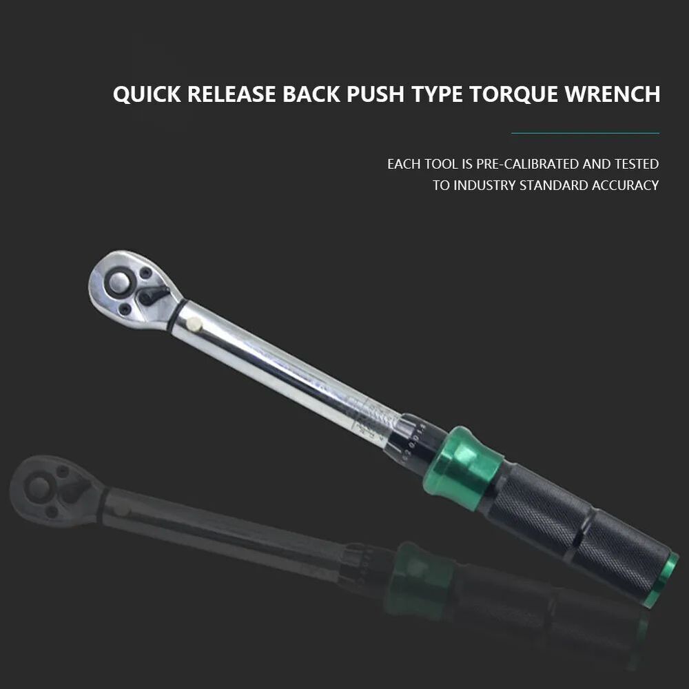 15pcs Drive Click Torque Wrench 1/4inch Bicycle Wrench Maintenance Kit 2-24nm