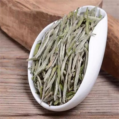 Anti-age Chinese Organic Tea White Tea Silver Needle Tea Health Care Food 100g