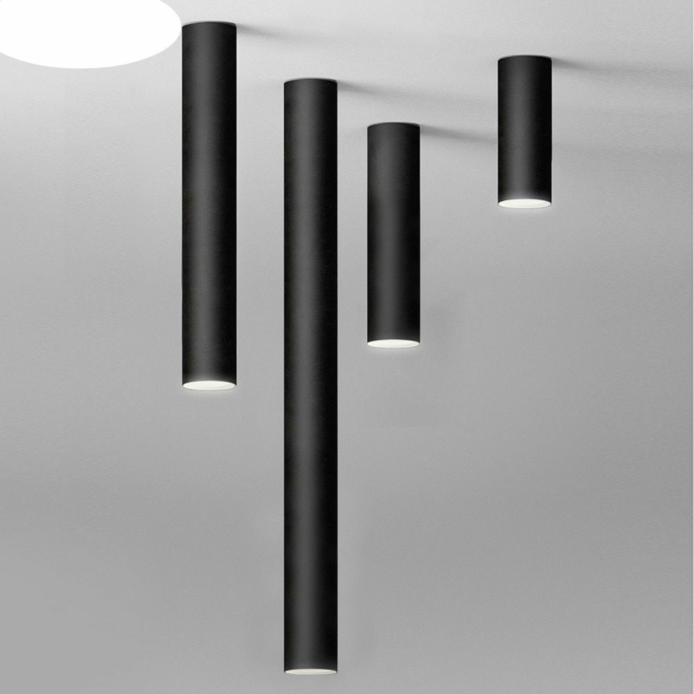 LED Downlight Long Tube Surface Mounted Spot Modern Aluminum Light Indoor Room