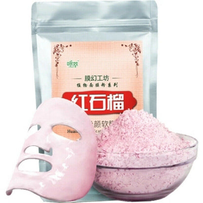 500G Powder Moisturizing Shrink Pores Pure Red Pomegranate Guava Facial Mask