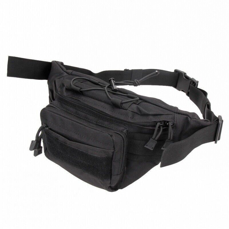 Tactical Men Waist Pack Nylon Hiking Pocket Pouch Outdoor Sport Army Belt Bag