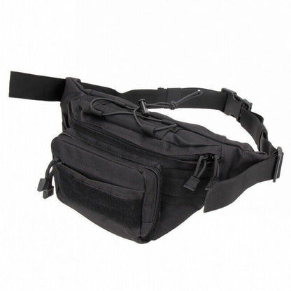 Tactical Men Waist Pack Nylon Hiking Pocket Pouch Outdoor Sport Army Belt Bag