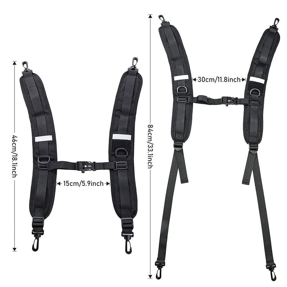 Shoulder Strap Nylon Bag Straps Belt Outdoor Sports Picnic Travel Backpack