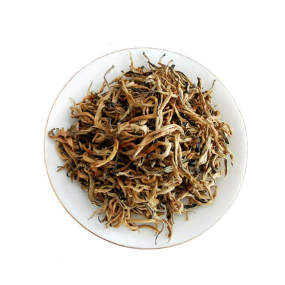 Jinsidian Black Tea High-quality Yunnan Fengqing Golden Sprout 500g Black Tea