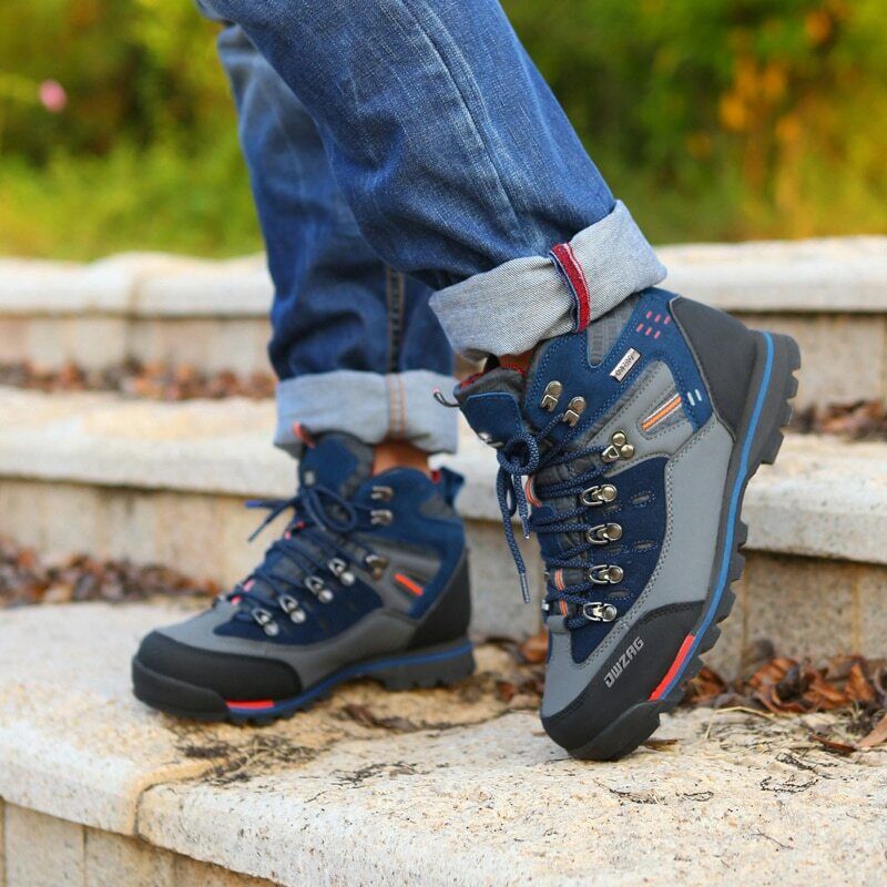 Men Hiking Shoes Mens Mountain Sneakers Boots Male Outdoor Snow Boot Shoe