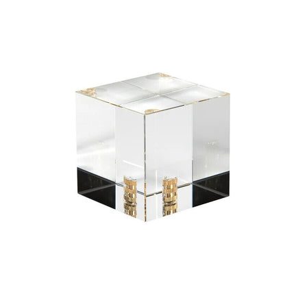 Photography Triangular Prism Rainbow Crystal Ball Square Glass Blur Len 130x30mm