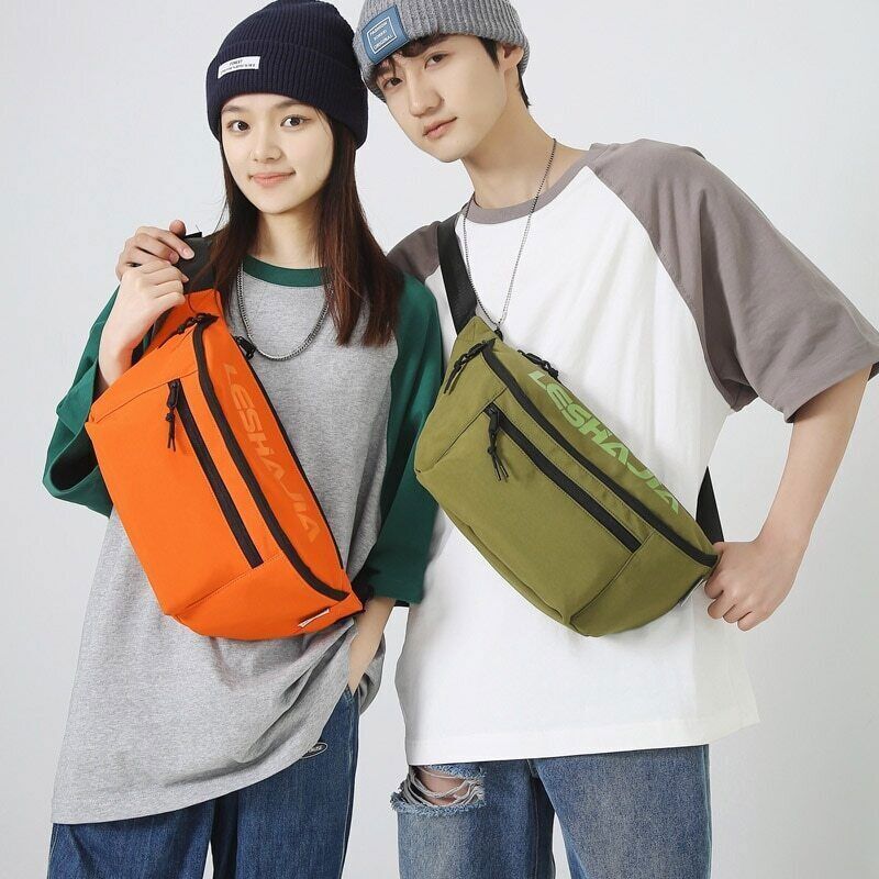 Bag Hip-hop Pack Chest Pack Nylon Belt Bag Female Designer Shoulder Bags