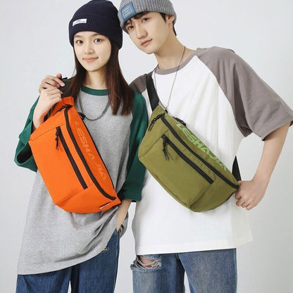 Bag Hip-hop Pack Chest Pack Nylon Belt Bag Female Designer Shoulder Bags