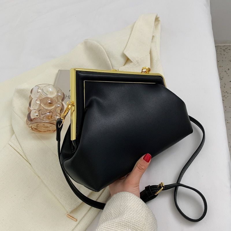 Shoulder Bags Vintage Leather Designer Handbags Women Solid Luxury Bag Crossbody