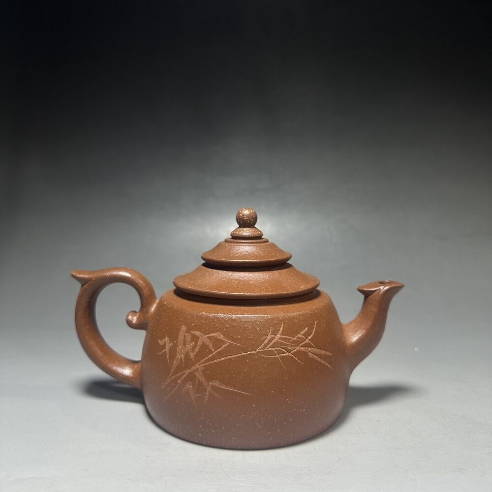 vintage chinese yixing purple clay teapot zisha ceremony teaware collection rare