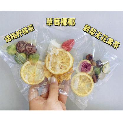 Grapefruit Green Orange Passion Fruit Freeze Dried Cold Brew Fruit Tea 21g*5