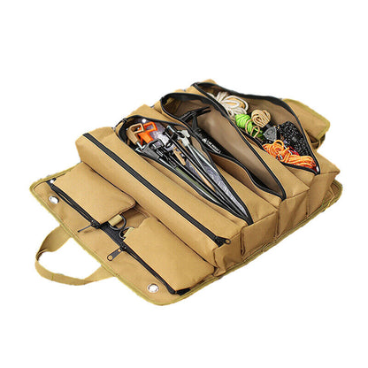 Portable Outdoor Hanging Foldable Tool Storage Kit Hardware Tool Handbag Camping