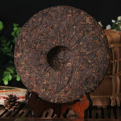 2024 Golden Peacock Tea Premium Menghai Puer Ripe Shu Pu-erh Cake Limin 357g