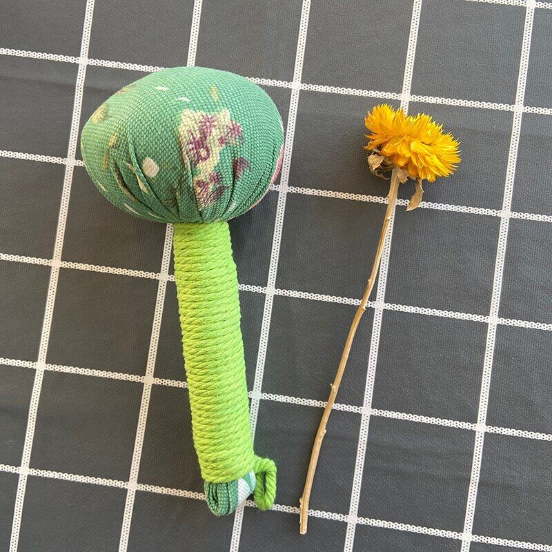 Wormwood Herb Filling Hand-made Massage Hammer Moxa Therapy Handcrafted Soft
