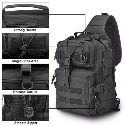 Men's Tactical Shoulder Bag Army Bags Military Camping Bag Hunting Backpack