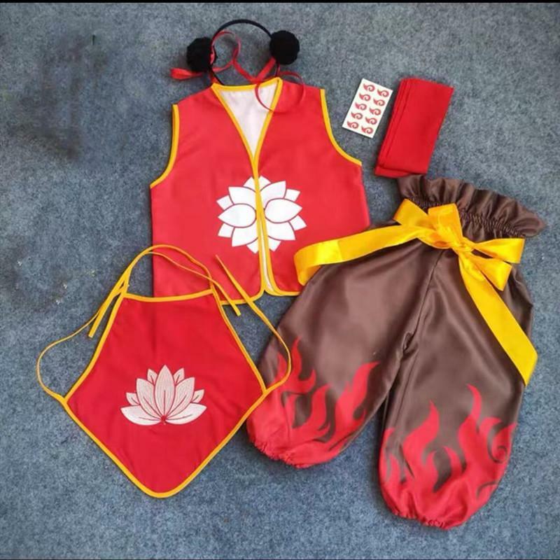 Children's Nezha Animation Costume Nezha Performance Suit New
