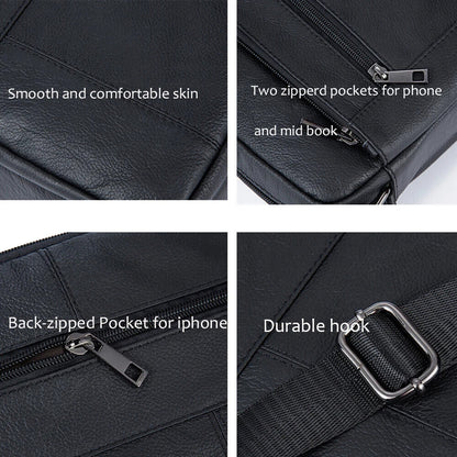 Men's Shoulder Bags Men's Bag Black Crossbody Bags Men Flap Man Messenger Bag