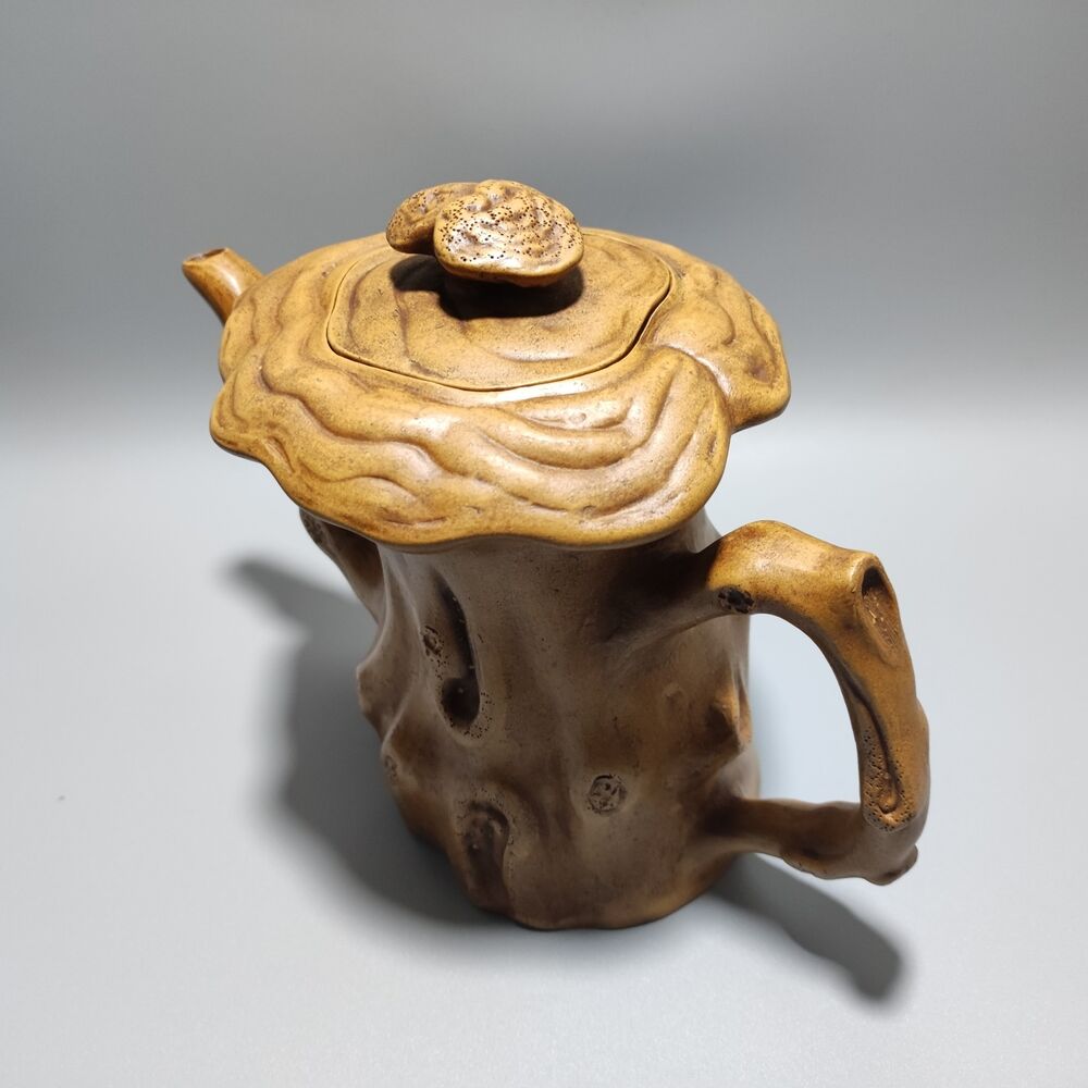 Vintage Chinese Yixing Purple Clay Teapot Zisha Ceremony Collection Rare Large