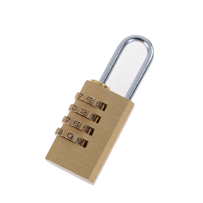 4 Digit Combination Lock Password Padlock Travel bag Password Padl-ca