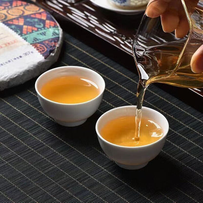 YunNan BuLangYeYun Pu'er Raw Tea Cake Yunnan Pu-erh Uncooked Puerh Tea 357g
