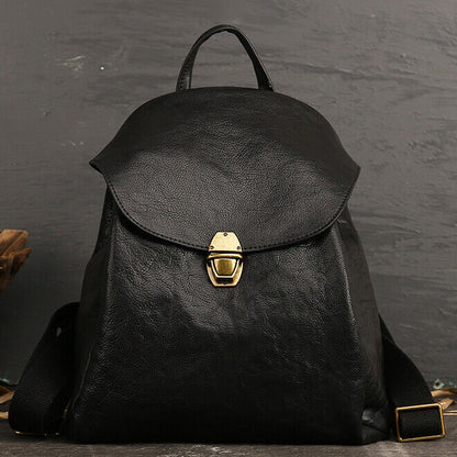 Luxury Women's Bag, New Desinger Top Cow Leather Backpack, School Bag Travel Bag
