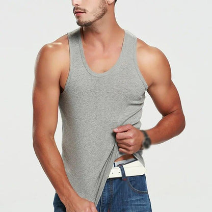 Mens Gym Training Vest Fitness Singlet Workout Muscle Bodybuilding Tank Tops