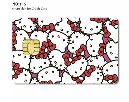Hello Kitty Credit Card Sticker Credit Card Cover - Credit Card Decal