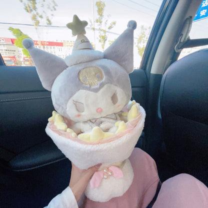 Hellokitty Bouquet Doll Kuromi Graduation/birthday/valentine's Day Gift