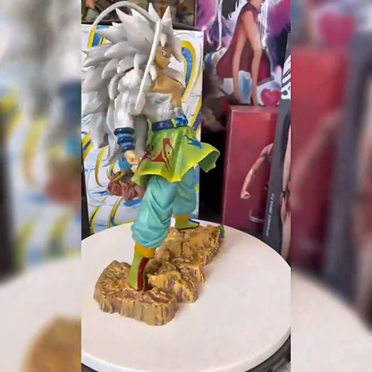 Anime Dragon Ball Super Saiyan Five Son Goku PVC Action Figure Model Toy Statue