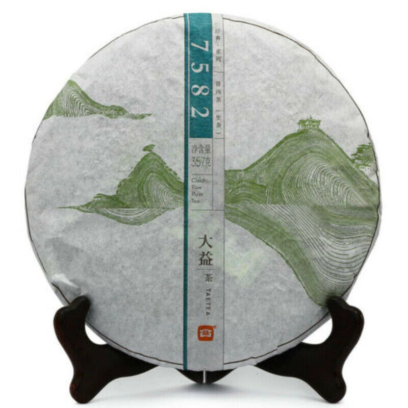 357g Yunnan Ecology Menghai Dayi Puerh TAETEA7582 Classic Pu'er Tea Puer Tea