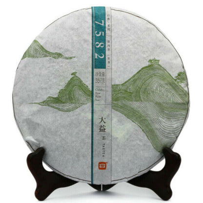 357g Yunnan Ecology Menghai Dayi Puerh TAETEA7582 Classic Pu'er Tea Puer Tea