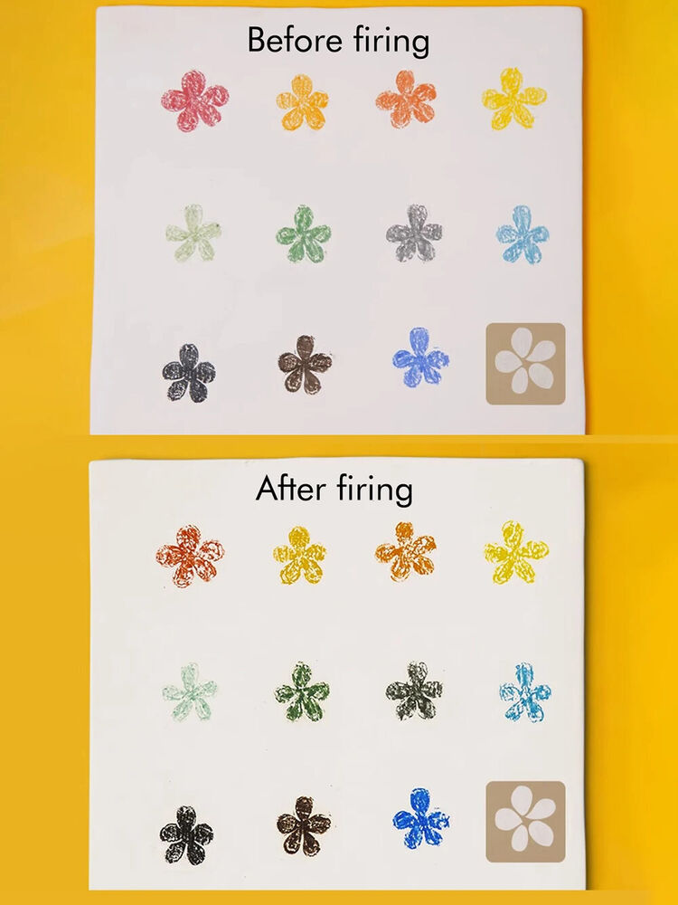 Pottery Color Pencil Professional Painted Oil-Based Underglaze Ceramics Coloring