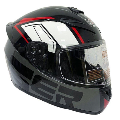 Motorcycle Helmet Visor Lens Shield Sun Visor Fit for Qike 111 Full Face Helmet