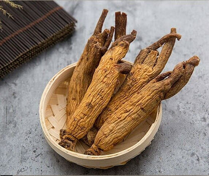 100% Natural PURE Dry Quality Korean Red Ginseng Roots,Panax,about 6 years new