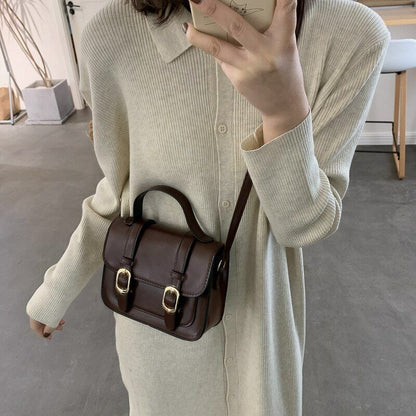 Flap Lock Classic Bags Casual Leather Shoulder Bags Clutch Crossbody Bag Handbag